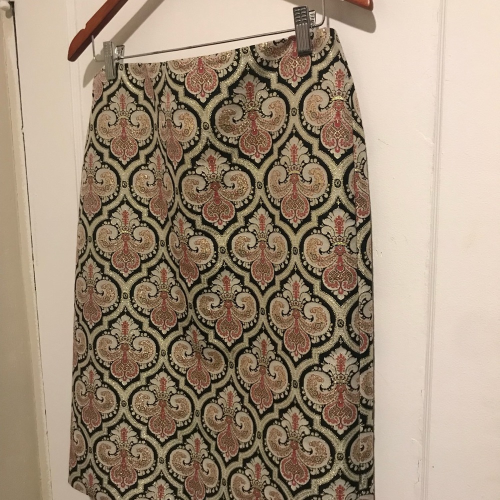 Talbots Brocade Multi-Color
